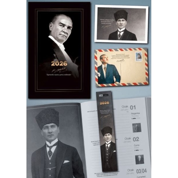 2026 Atatürk Ajandası - Gazi Paşa