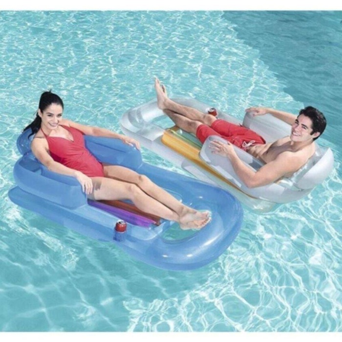 Deniz Yatağı Sultan Lüks Yatak 161x84 Cm Mavi Bestway - 43028 (Lisinya)