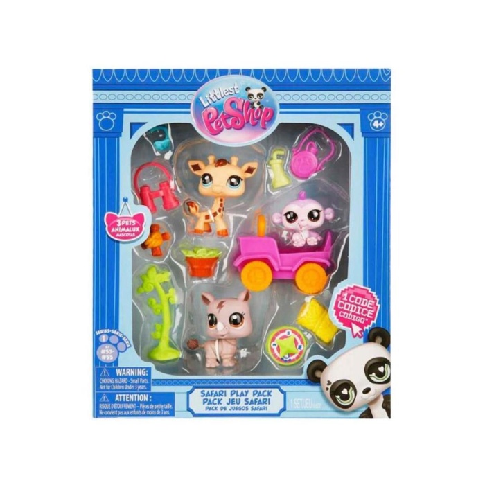 00524 - LİTTLES PET SHOP SAFARİ FİGÜR SET (Lisinya)