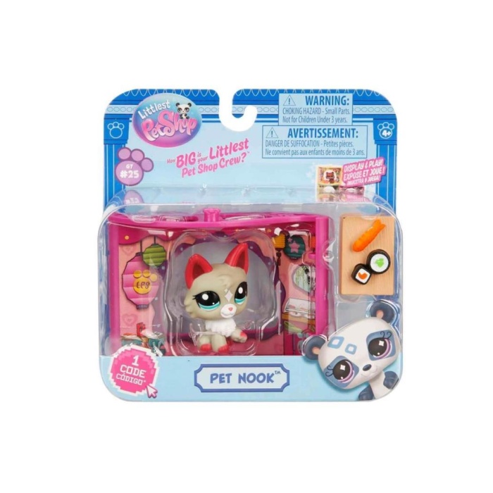 00591 - LİTTLEST PET SHOP PET NOOK AKSESUARLIFİGÜR (Lisinya)