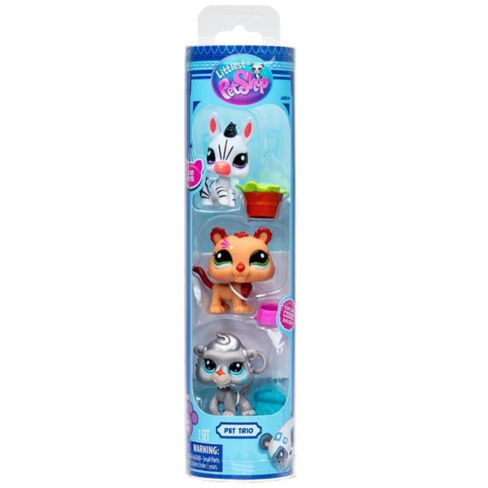 00597 - LİTTLEST PET SHOP 3 LÜ FİGÜR SET (Lisinya)