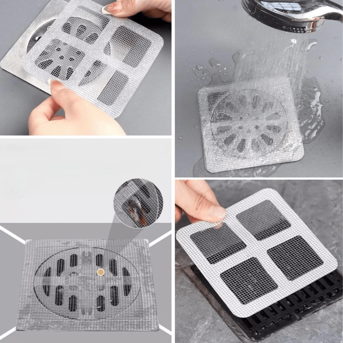 10lu Banyo Ve Mıutfak Lavabo Koku Önleyici Ve Haşere Böcek Önleyici Gider Filtresi ( Lisinya )
