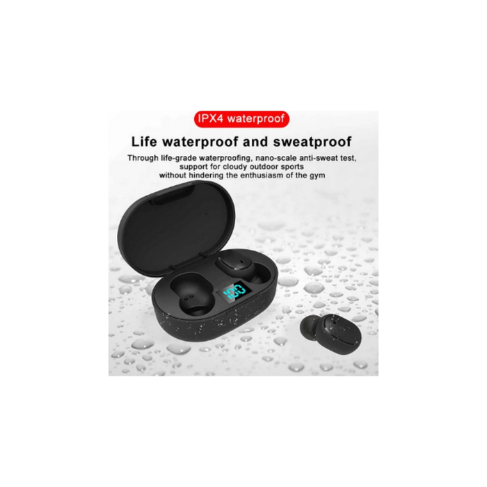 E6s Kablosuz Kulaklık Dijital Göstergeli Bluetooth Kulaklık 5.0 - Lisinya