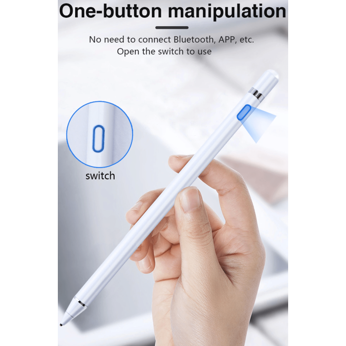 Sensitivity Stylus Dokunmatik Kalem Çizim Ve Tasarım Tablet Kalemi Tüm Cihazlara Uyumlu 1.45mm Uç - Lisinya