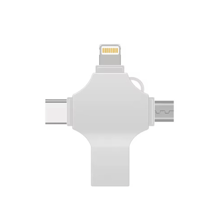 Otg 4in1 Cep Telefonu Çok Fonksiyonlu Usb Flash Bellek 128 Gb Type-c, Micro Sd Ve Kart Okuyucu - Lisinya