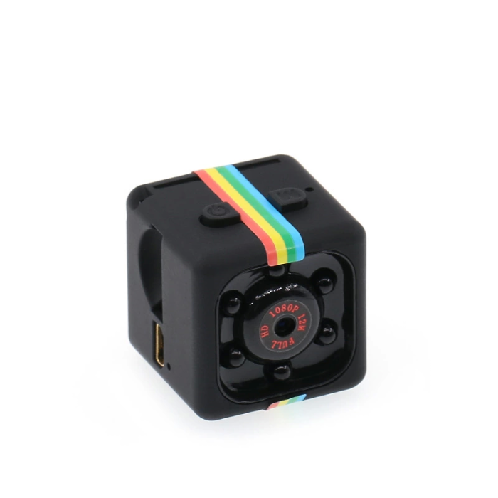 Mini SQ11 Kamera Full Hd Mikro Araç Kamerası Gece Görüşlü Taşınabilir Güvenlik Kaydedici 32gb Hafıza Kartı Hediyeli ( Lisinya )