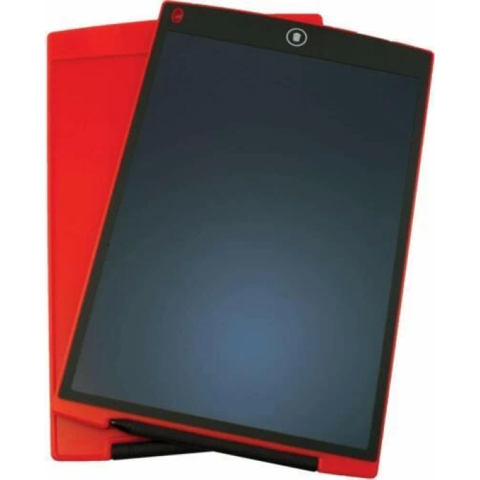 T12 Kırmızı Writing Tablet Lcd 12 Inç Dijital Kalemli Çizim Yazı Tahtası - Lisinya