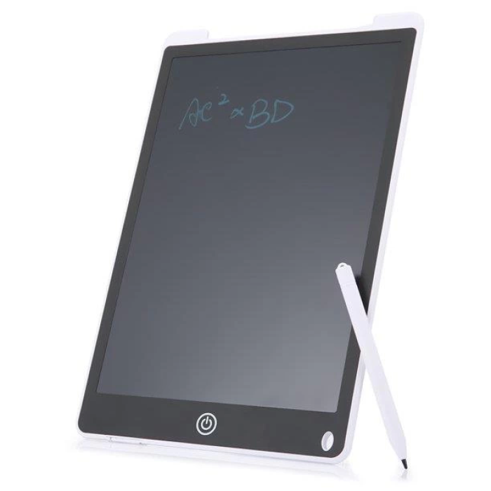 T12 Beyaz Writing Tablet Lcd 12 Inç Dijital Kalemli Çizim Yazı Tahtası - Lisinya