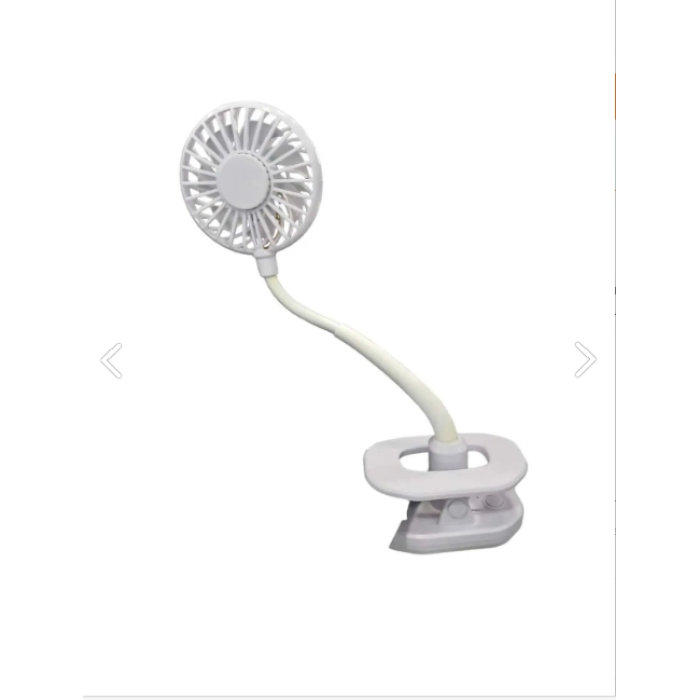 Portatif Işıklı Mini Klipsli Fan - Lisinya