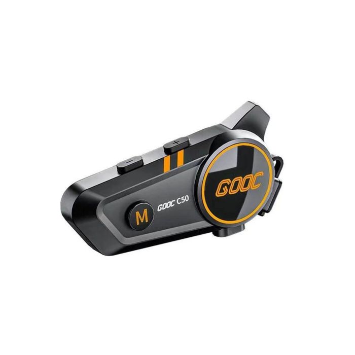 C50 Motosiklet Intercom Kask Kulaklık 1000 Mah Rgb Işıklı Bluetooth Kulaklık Ip67 - Lisinya