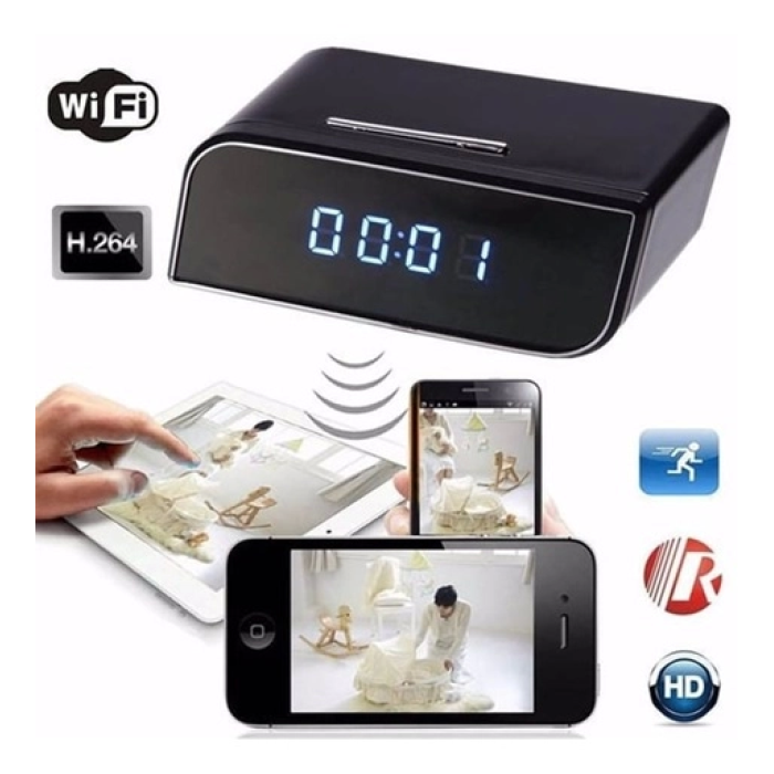 4k Kablosuz Gizli Kamera Bebek Bakıcı Kamera 1080p Masa Üstü Sesli Kayıt - Lisinya