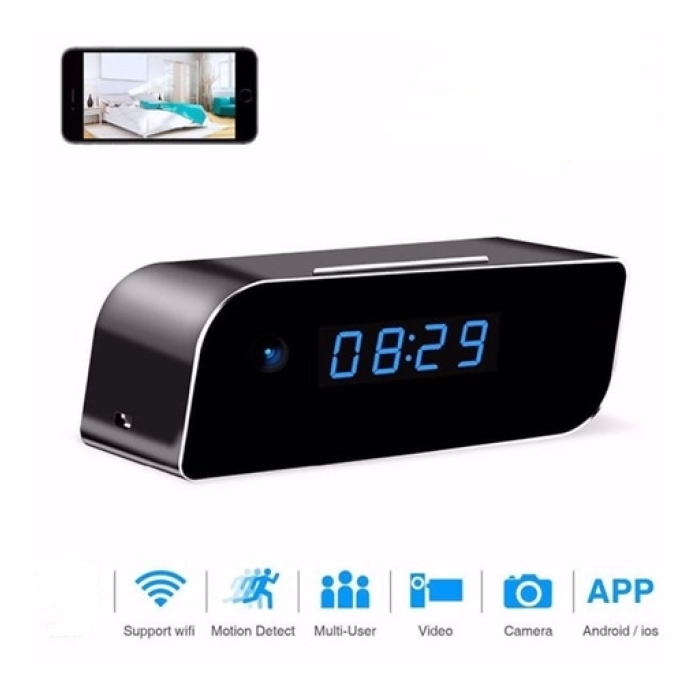4k Kablosuz Gizli Kamera Bebek Bakıcı Kamera 1080p Masa Üstü Sesli Kayıt - Lisinya