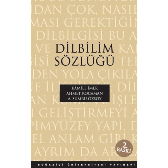 Dilbilim Sözlüğü