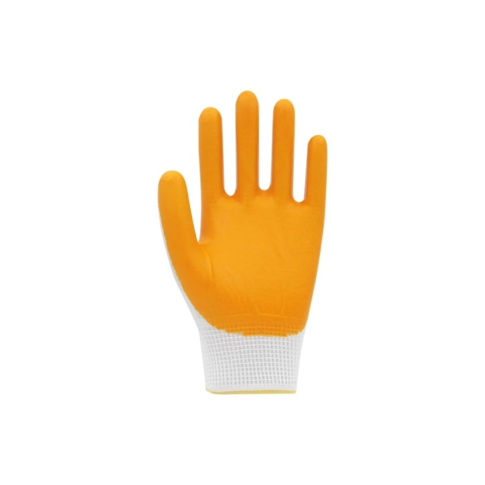 Pn5 Sarı Iş Eldiveni Polyester No:10 Örme Nitril Beybi Royaleks Group - 1 Çift