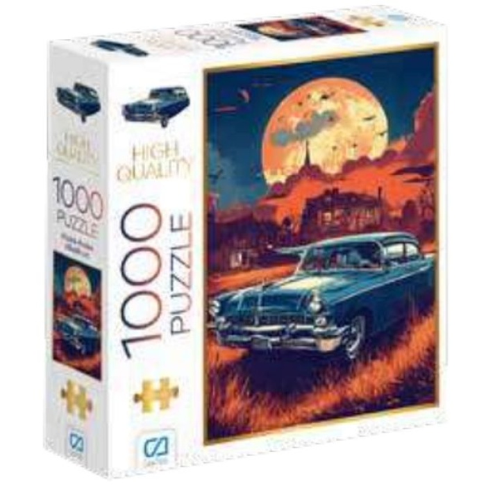 Klasik Araba Puzzle 1000