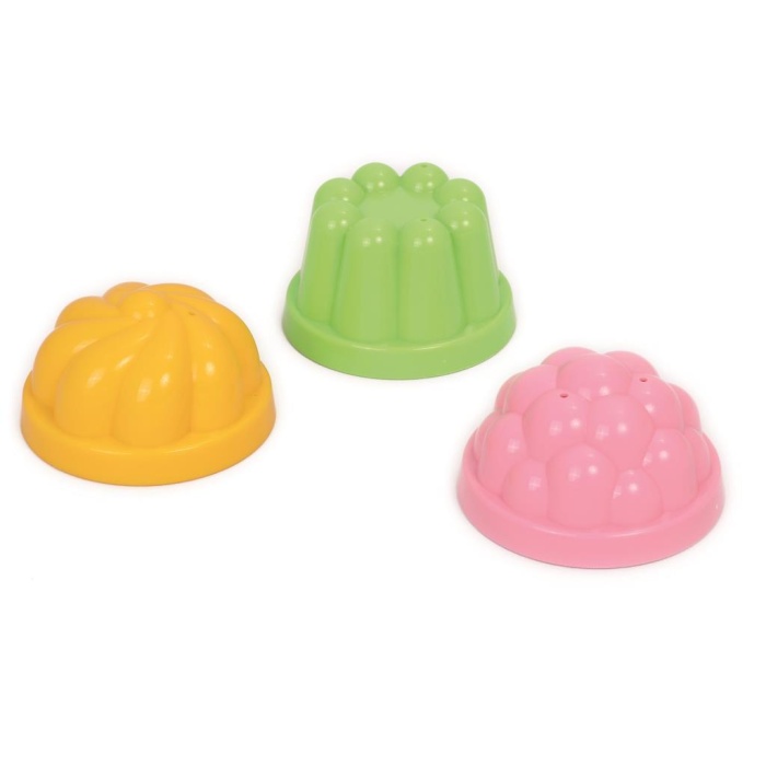 Polesie Dekoratif Kum Kalıpları 3 lü - POL-0774 (Lisinya)