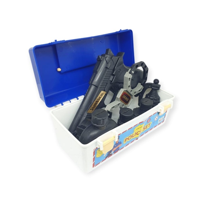 Çantalı Polis Seti 11 Parça - KS-851 (Lisinya)
