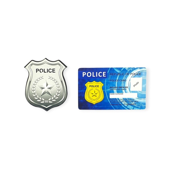 Çantalı Polis Seti 11 Parça - KS-851 (Lisinya)