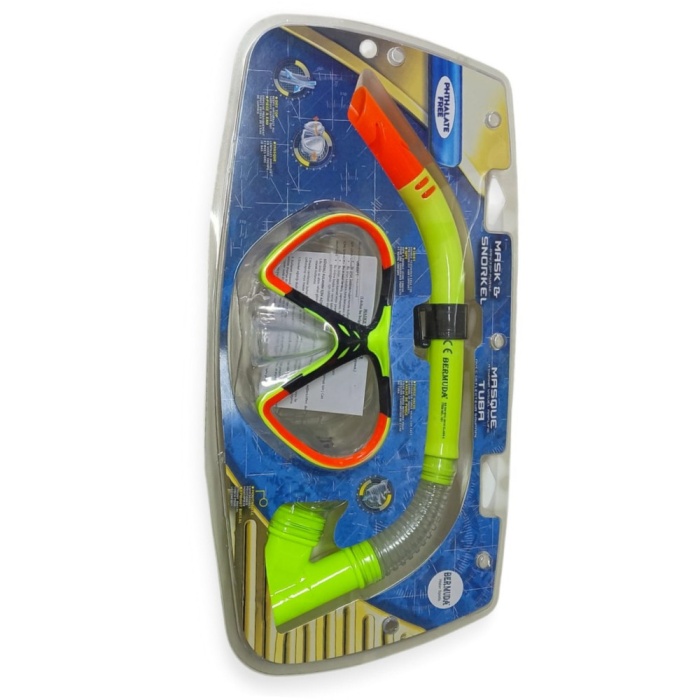 Yetişkin Maske Ve Şnorkel Safari Dalış Seti - 2356A/121CSB (Lisinya)