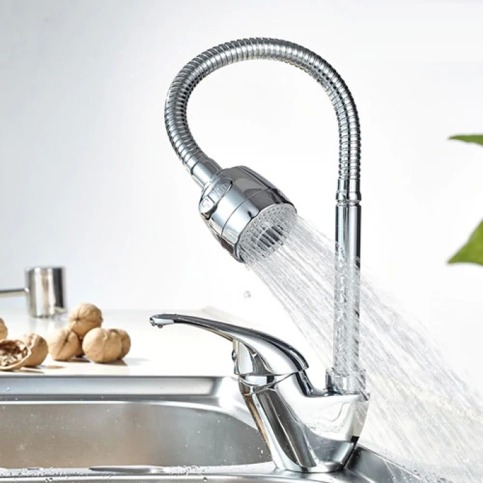 Mix Kuğu Mutfak Evye Batarya Oynar Başlıklı ( Lisinya )