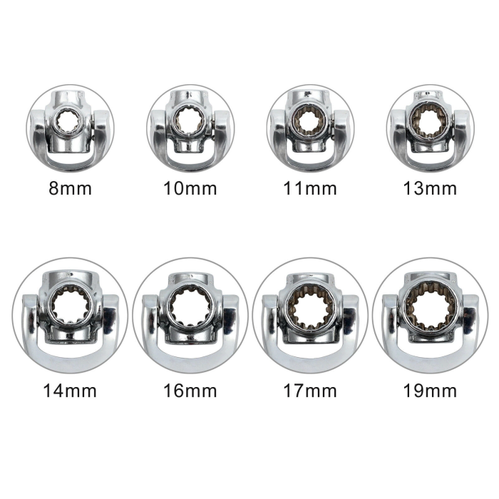 360 ° Döner Başlıklı Çok Fonksiyonlu Soket Anahtar ( Lisinya )