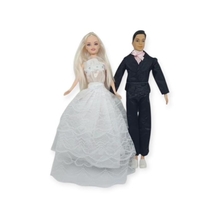 Anlily Gelin ve Damat Bebek Seti - 02264 (Lisinya)