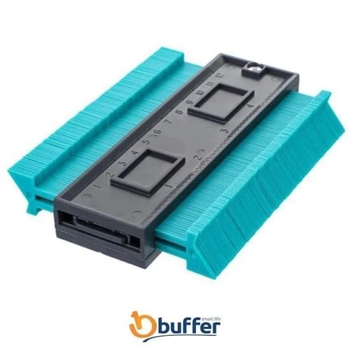 Çok Fonksiyonlu Plastik Kontur Ölçüm Cihazı Ahşap Fayans Şekillendirme Kalıbı ( Lisinya )