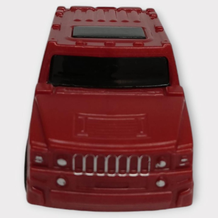 Çek Bırak Arabalar 10 Cm - Kırmızı Jeep (Lisinya)