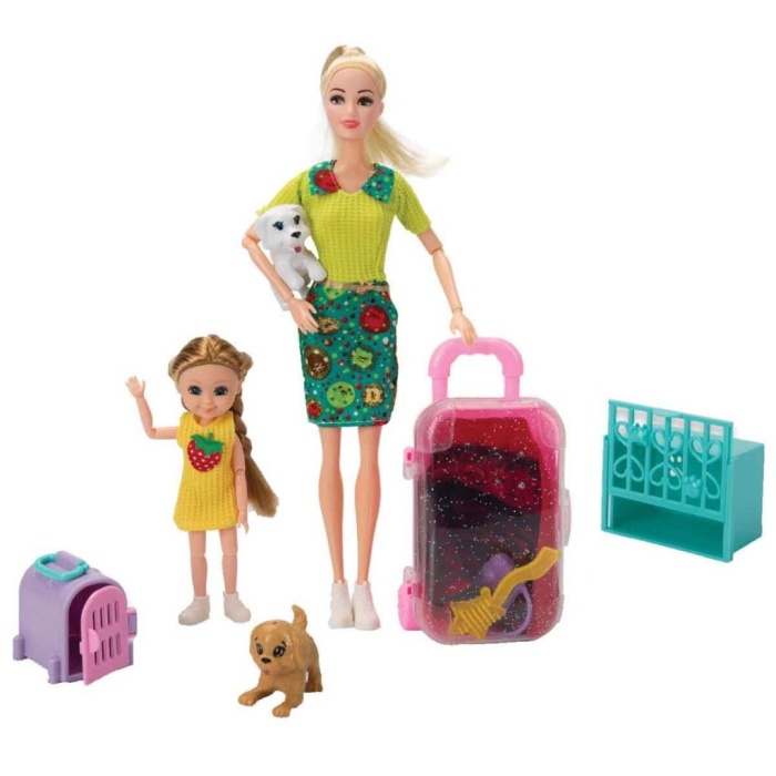 Belissa Yolculuk Zamanı Seti - Köpek Taşıma Çantalı - 51807 (Lisinya)