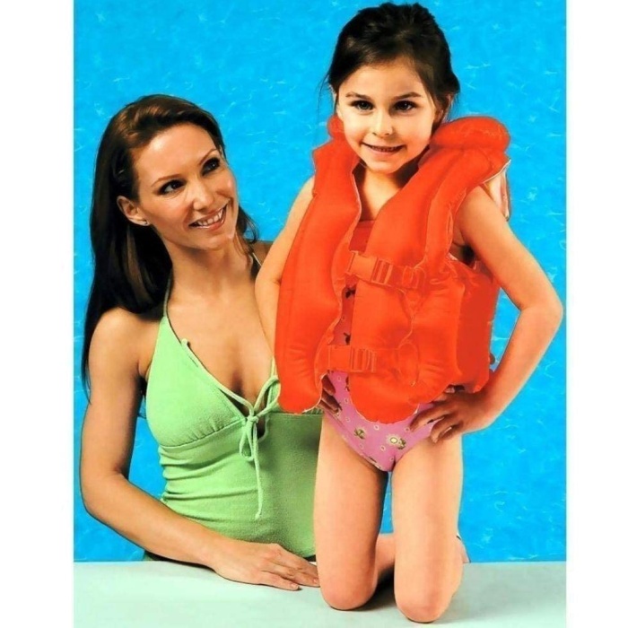 Can Yeleği Kırmızı 50x47 Cm İntex - 58671 (Lisinya)