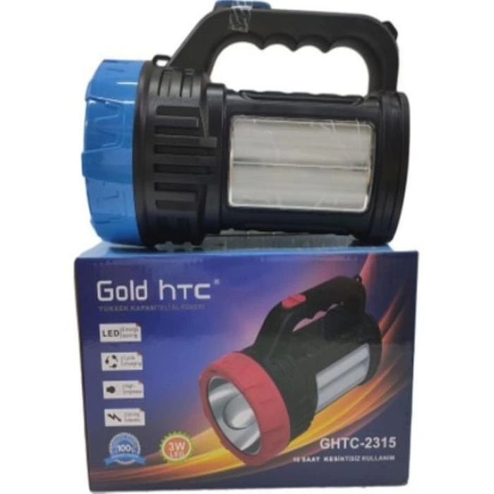 Kullanımı Kolay Şarj Edilebilir 3 Watt Led Ghtc-2315 El Feneri ( Lisinya )