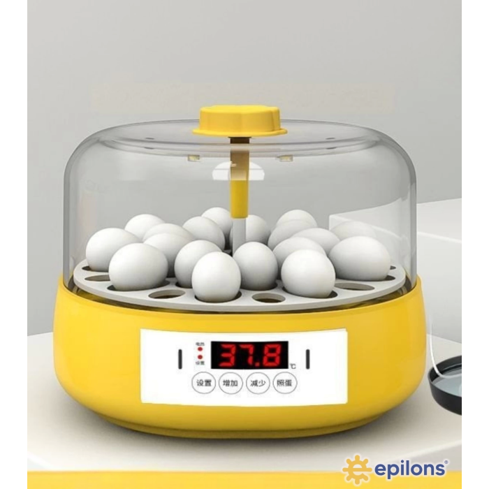 Mini Otomatik Ev Tipi Kuluçka: Papağan Bıldırcın Kuluçka Makinesi 18li Yumurtalı Mx-18 ( Lisinya )