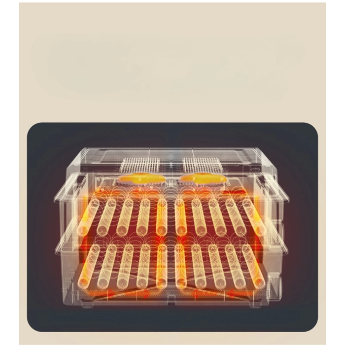 120 Yumurta Kapasiteli Tam Otomatik Kuluçka Makinesi - Civciv, Kaz, Hindi Ve Ördek Yetiştiriciliği Epo-w120 Yedek Motorlu ( Lisinya )