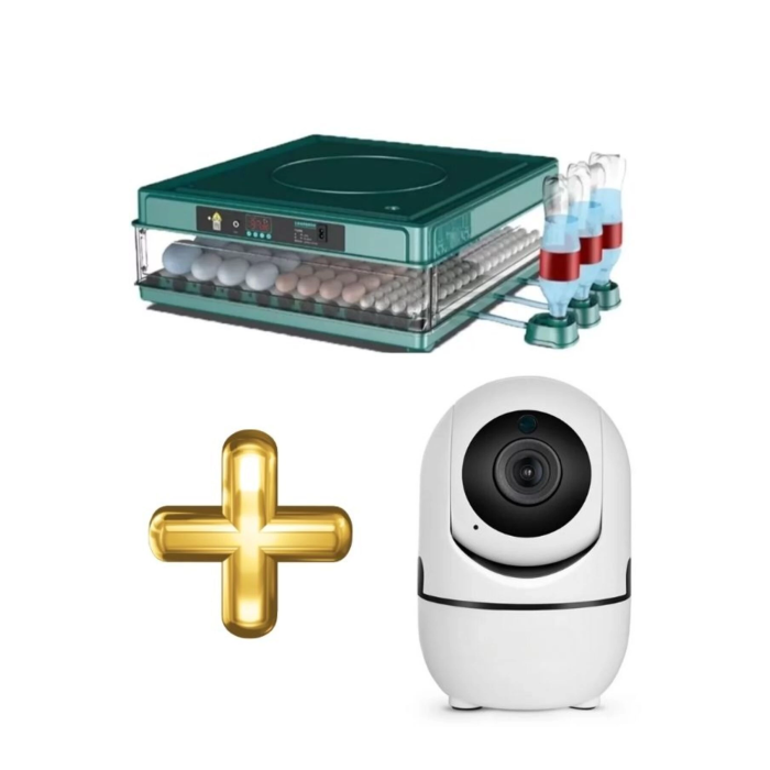 Lisinya Profesyonel 130 Yumurtalık Otomatik Kuluçka Makinesi Tavuk Bıldırcın Güvercin Kaz Hindi Wi-fi Kamera ( Lisinya )