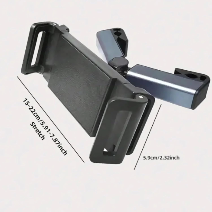 Araç Koltuk Arkası Tablet Tutucu, Telefon Tutucu, Tablet/telefon Tutucu, 360° İpad Pro 12.9 Mini Air, Galaxy Tab A A7 S7, Switch, Surface, 4,7-12,9 İnch İle Uyumlu ( Lisinya )