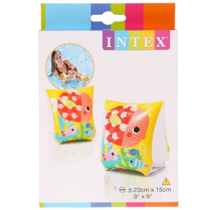 İntex Tropikal Desenli Kolluk 23x15 Cm - 58652 (Lisinya)