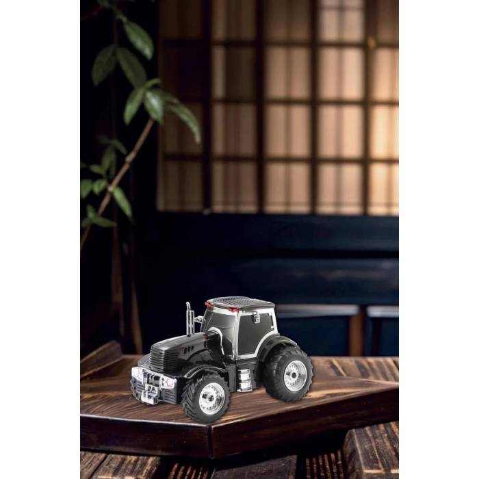 D42 Siyah Traktör Tasarım Usb/fm Radyo Bluetooth Hoparlör Speaker ( Lisinya )