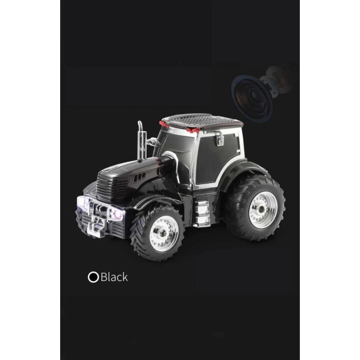 D42 Siyah Traktör Tasarım Usb/fm Radyo Bluetooth Hoparlör Speaker ( Lisinya )