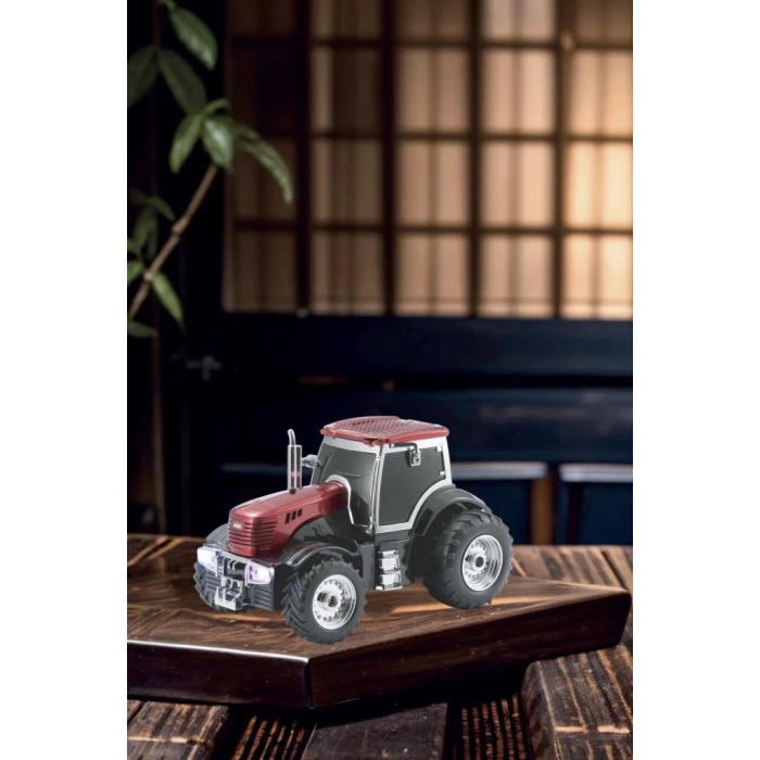 D42 Kırmızı Traktör Tasarım Usb/fm Radyo Bluetooth Hoparlör Speaker ( Lisinya )