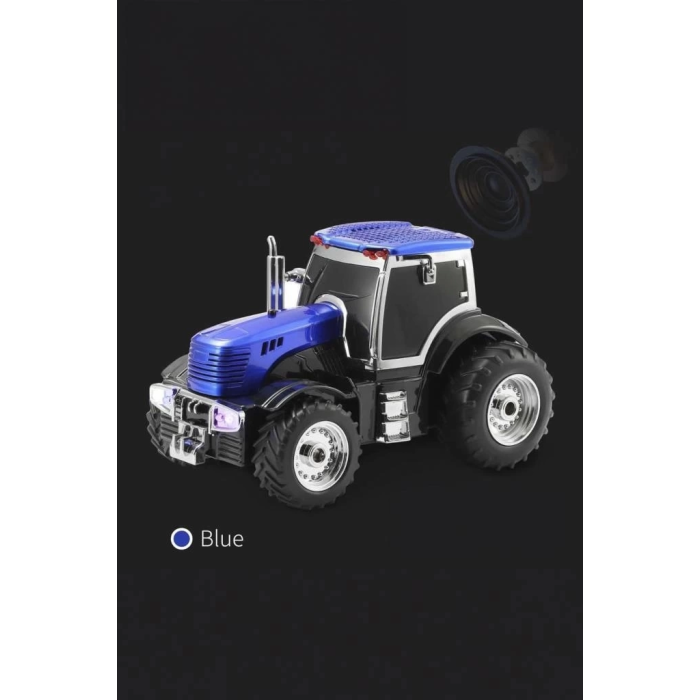 D42 Mavi Traktör Tasarım Usb/fm Radyo Bluetooth Hoparlör Speaker ( Lisinya )