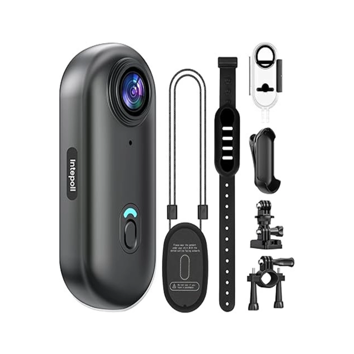 Mini Wıfı Aksiyon Kamerası 1080p Taşınabilir Vücut Kamerası Giyilebilir Video Kaydedici Ipx7 Su Geçirmez ( Lisinya )