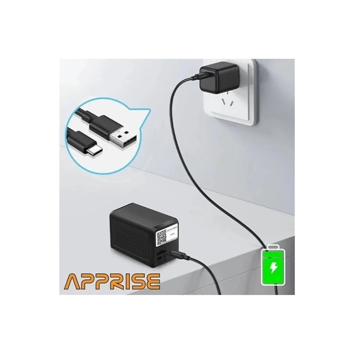 Mini Pır Sensörlü Algılamalı Sesli Konuşmalı 1080p Hd Kablosuz Kamera ( Lisinya )