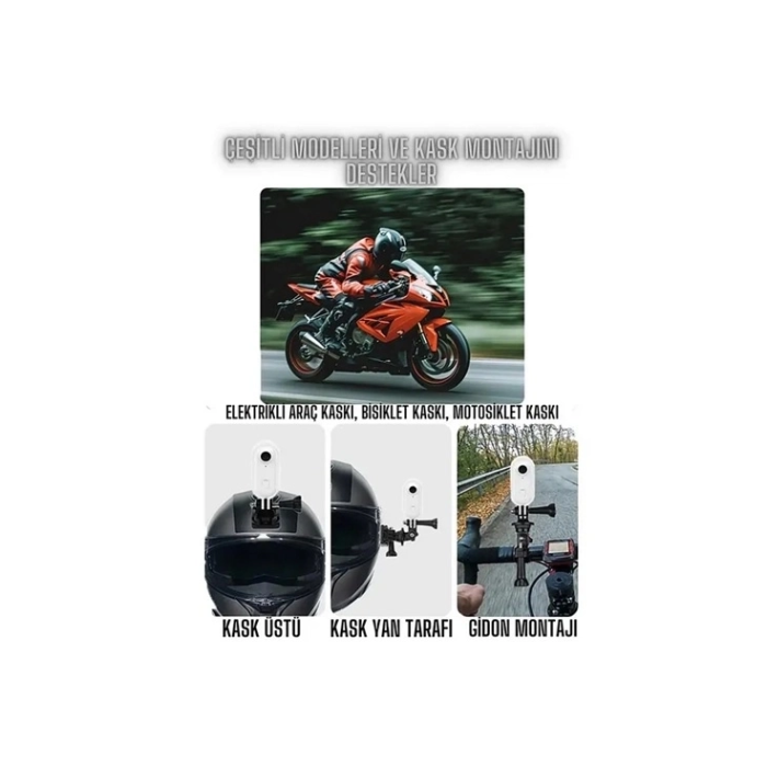 Mini 4k Wıfı Aksiyon Kamerası Vücut Kamerası Giyilebilir Video Kaydedici Hafıza Kartı Dahil ( Lisinya )