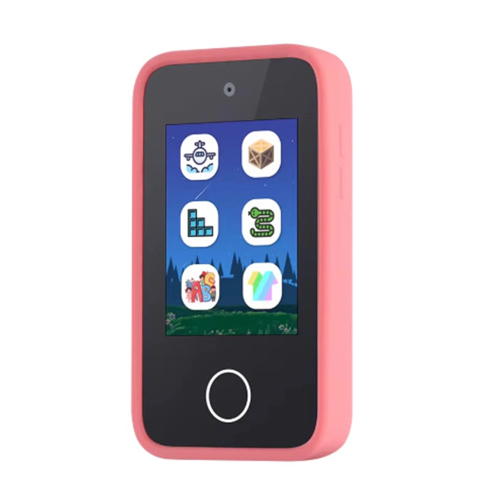 Telefon Modelli Çocuk Dijital Fotoğraf Makinası Çift Kameralı Dokunmatik Ekran 2.0 Ekran ( Lisinya )