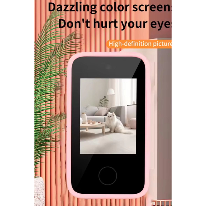 Telefon Modelli Çocuk Dijital Fotoğraf Makinası Çift Kameralı Dokunmatik Ekran 2.0 Ekran ( Lisinya )