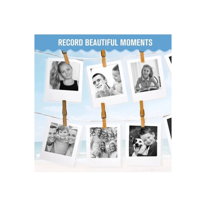 Çocuk Kamera Baskı Kağıdı, 5’li Rulo 57x25mm Çekirdekli Fotoğraf Baskı Termal Kağıt Rulo ( Lisinya )