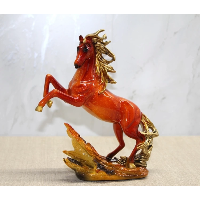 Polyester Şahlanmış At Figürü Alk4589 ( Lisinya )