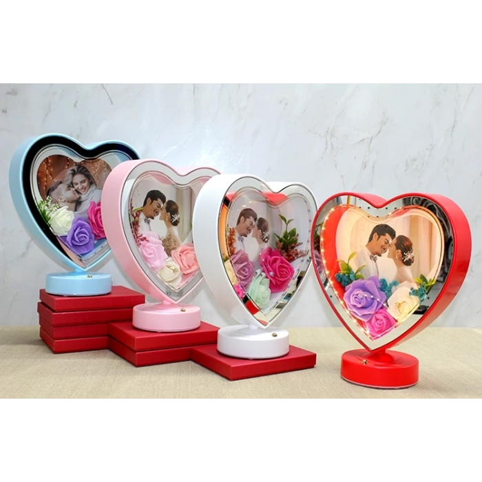 Kişiye Özel Fotoğraf Alanlı Ledli Çerceve Alk4448 ( Lisinya )