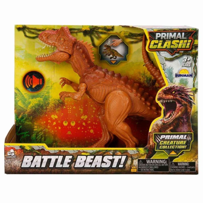 Dinazor Figürler Serisi - 37117 - T-Rex - Kahverengi (Lisinya)