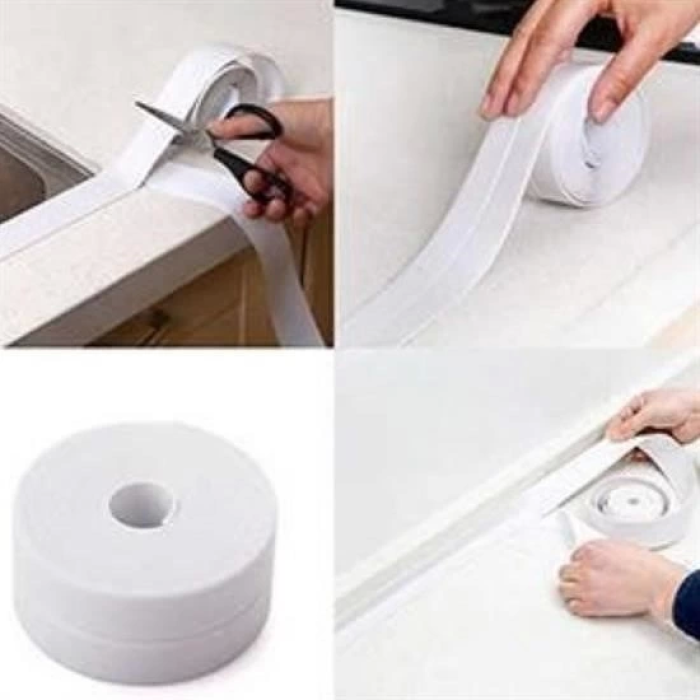 2 Li Su Sızdırmaz Banyo Mutfak Lavabo Küvet İzolasyon Şerit Bant Pratik Ürün ( Lisinya )